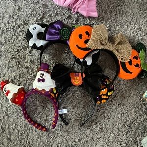 Hallowen Mickey Mouse ears bundle